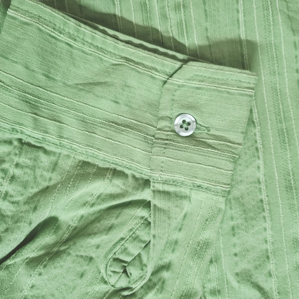 Size- S- M, Coldwater Creek pastel green top for women - Picture 4 of 6